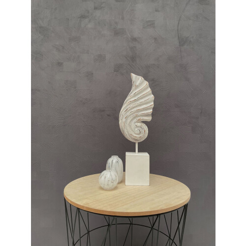 WallFace 29287 GRAIN VELVET Volcano Wall panel textile look matt grey 2,6 m2 1