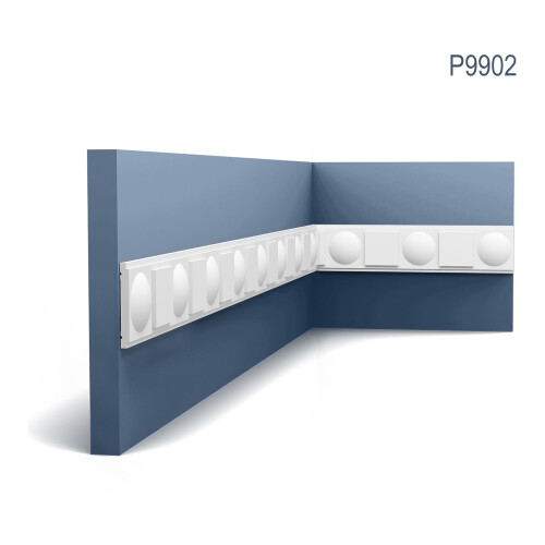 Orac Decor P9902 Panel moulding Frieze Cornice Decorative moulding 2 m 1