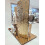 WallFace 25573 Gold 30 AR Design panelling metal look mirrored gold 2,6 m2 2