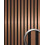 WallFace 30708 Copper brushed AR Wall panel slatted look brushed bronze 1,68 m2 1
