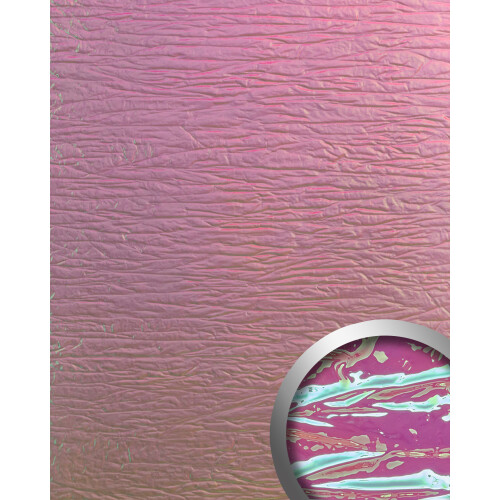 WallFace 29018 CRASHED Hollywood Wall panel metal look colour changing 2,6 m2