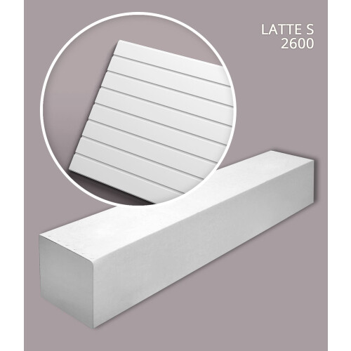 NMC LATTE S 2600-box WALLSTYL Noel Marquet 1 box 6 panels 3d wall panel | 15,6 m 1