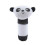 4er-Set Plüschtiere mit Handrasseln für Babys – Giraffe, Affe, Schwein, Panda 4