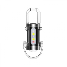 Linterna LED ultra potente recargable por USB-C, resistente al agua, con 5 modos, ideal para defensa personal, camping, emergencias y p