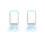 2 Pcs Quiet Plug-in Air Purifier for Home Negative Ionizer Technology for Bedroom Pet Kitchen Office 1
