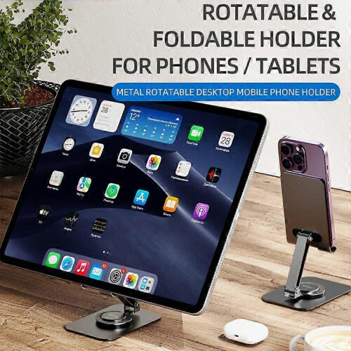 ROCK Desktop Rotating Metal Mobile Phone Holder 2