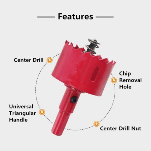 Professional Bee Hive Ventilation Hole Cutter - Multi-Functional Drilling Tool for Bee Box Entrance & Airflow Management 2