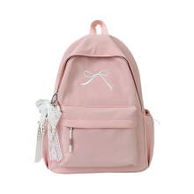 Japanese Styles Backpacks Bows Backpacks School Backpacks Large Capacity Casual Daypacks Travel Bag College Backpac Pink