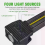 Lampada da palestra compatibile con Posing 7th Gear, torcia LED portatile con magnete e gancio. 3