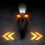 LED Sequential Turn Signal Lights for Motorcycle & Scooter - Ultra Bright 12V Direction Indicators with Dynamic Flow Projectio 1