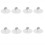 Cabinet Door Knobs, Furniture Pull Handle, 8pcs Self Adhesive Knobs No Drilling Mirror Cabinet Handles Drawer Knobs Transparen 1