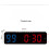 Workout Clock with Battery, Portable Mini Gym Timer with Built-in Magnet Gym, Programmable Countdow 2