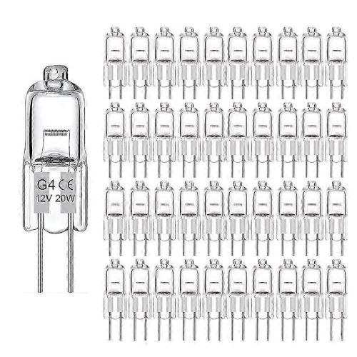 20W 12V G4 halogen lamps 20-pack for home lighting 1