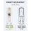 10-pack 3W G9 3000K, LED bulb, equivalent to 25W halogen bulb - Warm white 2