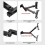 Folding Wall-Mounted Mobile Phone Tablet Holder Angle Adjustable 4