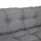 Ensemble de coussins pour palettes - Assise et dossier, usage extérieur 6