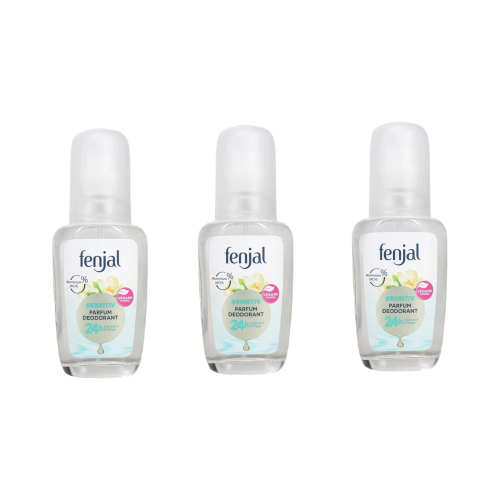 Fenjal Sensitive Deodorant Pump Spray 75ml - Pack of 3