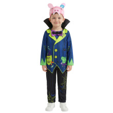 (3-4 Years) Peppa Pig 3 Piece Costume (Boys Black)