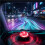 Universal 3 Inch LED Lens Devil'S Eyes Dynamic 33Mode Remote Controller 12V Car Headlight Cool Lamp LED Ambient Light B 6