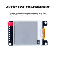 2,2-3,7V 1,54-Inch 4-Kleuren E-Paper Display, 152x152 Resolutie, SSD1680 Driver, Energiezuinig Ontwerp