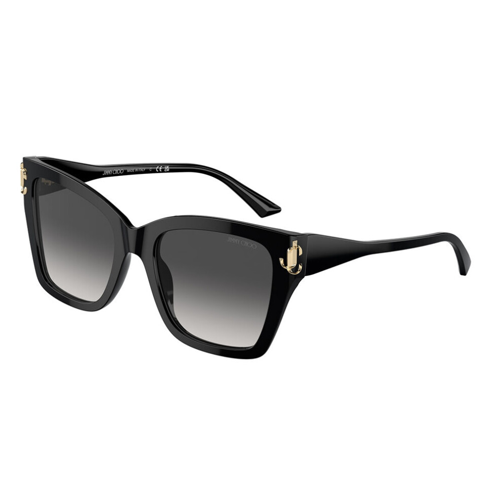 Jimmy Choo Women's Grey Woman Jc5012 50008G Sunglasses Acetate Black Squared Normal Shaded - Image 4