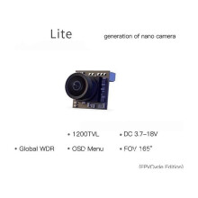 CADDX ANT LIE 1200TVL Camera Global WDR OSD 1.8mm Ultra Light FPV 43 NTSC/PAL voor Happymodel BETAFPV Parets