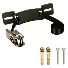 Propangasflaschenhalter mit Ratschengurten, Gasflaschenhalter, Schwerlast-Gasflaschenhalter mit Wandhalterung