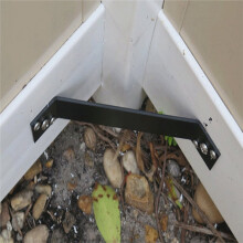 4 Pack 45-Degree Angle Bracket 11-1/8" X1-1/2" for Pergola Post Wood Furniture Repair Drill-Free