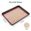 2 Pack Silicone Baking Mats, Nonstick Half Sheet Liners with 30 Circle Guides, Reusable for Cookies and Pastry 6