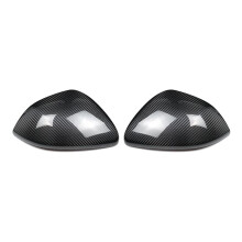 Rearview Mirror Cover Real Carbon Fiber Trim Sticker Side Mirror Cover for Charger 2 4 Door 2024-2026
