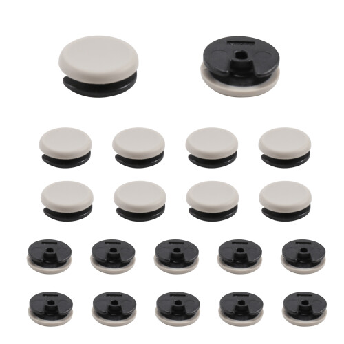 20Pcs Joystick Thumb Stick Caps for  3DS Console, Analog Stick Button Mushroom Cap Replacement