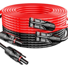 2.5mm² 5M Solar Extension Cable Kit - Waterproof Male/Female Connectors for RV, Marine, Home Solar Panels