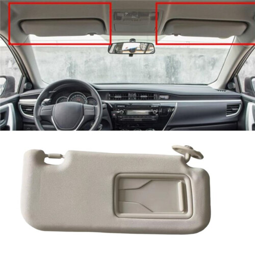 Car Sunshield Sunvisor Makeup Mirror Interior Sun Visor for   2019-2024 Right