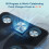 Etekcity Body Weight Scale, Bluetooth, Phone App, BMI, Ash-black 3