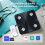 Etekcity Body Weight Scale, Bluetooth, Phone App, BMI, Ash-black 6