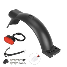 Rear Sets Compatible with 5 5 Pro 5 Max Electric Scooter with Hook Taillight Bracket Mounting Screws