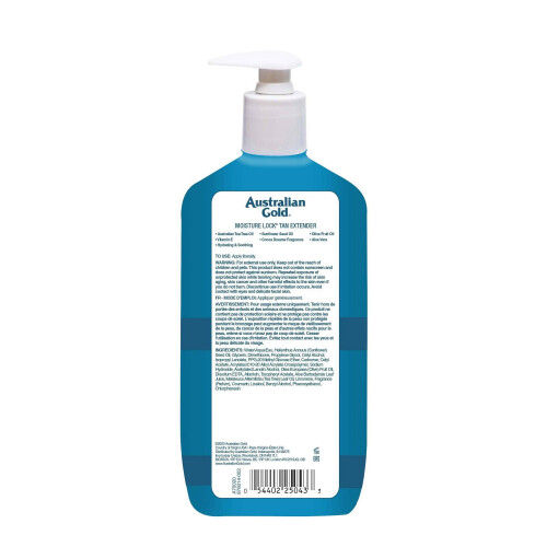 Australian Gold Moisture Lock Tan Extender Moisturizer 16 Fl Oz (473 mL) 1