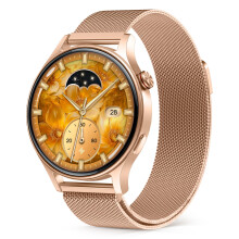aeac Smart Watch for Women, AMOLED Ultra-Clear Screen Activity Trackers with Heart Rate/Sleep/SpO2 Monitor, Smartwatch for iPhone/Samsung/Android, 110