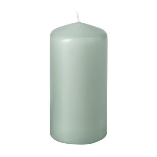IKEA DAGLIGEN Unscented Pillar Candle 40Hr