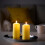 IKEA DAGLIGEN Unscented Pillar Candle 40Hr 2