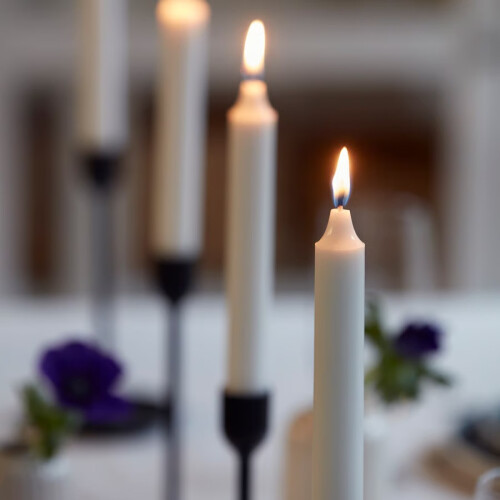 IKEA JUBLA Unscented Chandelier Candles 20 Pack 1