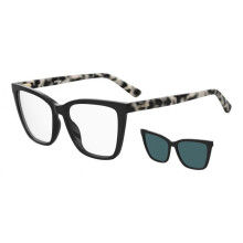 Bril - MOSCHINO LOVE - MOL698/C - Polyamide - 55 mm - Zwart/Wit/Havana