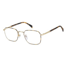 Óculos de grau - DAVID BECKHAM - DB 1204 - Armação de metal - Dourado havana - 52/20/145