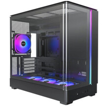 Middenformaat PC-behuizing zwart - MONTECH - King 15 Pro - mATX / mini-ITX - Staal en gehard glas - 45 x 24,5 x 42,3 cm