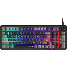 Teclado para juegos - MSI - Forge GK110 - Disposición ENG (US) - USB con cable - Anti-fantasma
