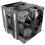 Zwarte processor koellichaam - MONTECH - NX600 - Ventilator 120 mm - 800–2000 t/min - 34,17 dB 1
