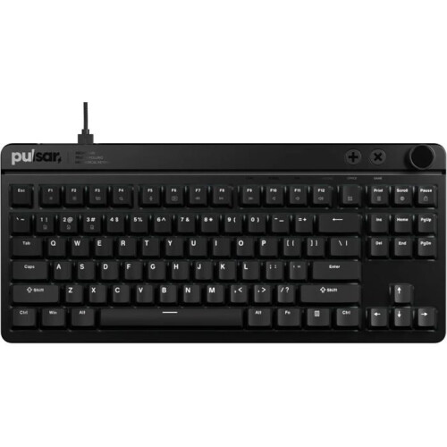 Pulsar Clavier de jeu - PULSAR - XBOARD MS - Mécanique Cherry MX2A Red - USB filaire - Format compact EN