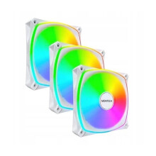 Behuizing ventilator - MONTECH - RX120 Pro PWM - 120 mm - 600-1600 t/min PWM - ARGB (pakket van 3)