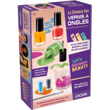 Ich bin ein Genie La Science des Vernis - Wissenschaftsset - LISCIANI - Erstellung von farbigen Lacken