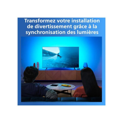Philips Boîtier de synchronisation HDMI - PHILIPS - Sync Box 75–85" - HDMI 2.0 - 4K60 HDR10+/Dolby Vision - Compatible WiZ 2